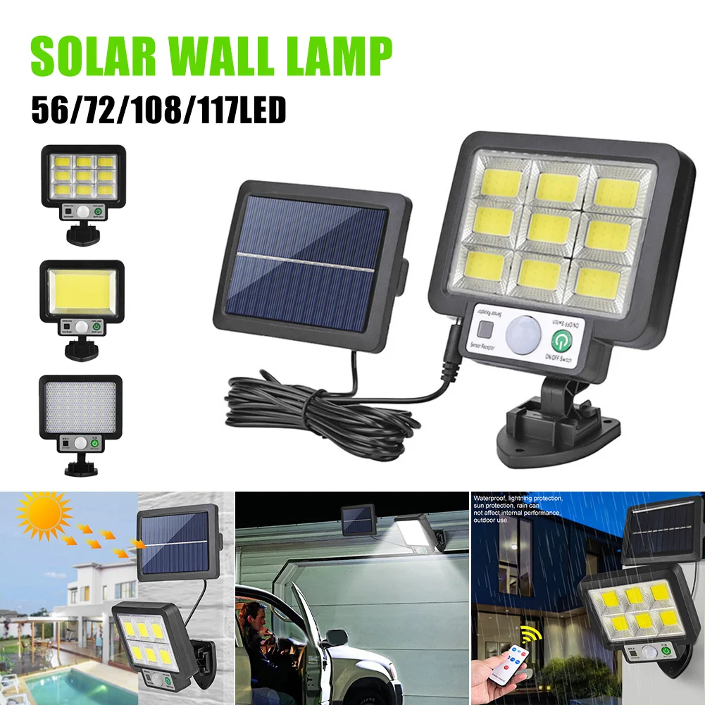 LED Solar Split Wall Lamp Waterproof Motion Sensor Lamp Outdoor Street Security Lighting Solar Light Garden Wall Lights 3 Mode
LED Solar Split Wall Lamp Waterproof Motion Sensor Lamp Outdoor Street Security Lighting Solar Light Garden Wall Lights 3 Mode