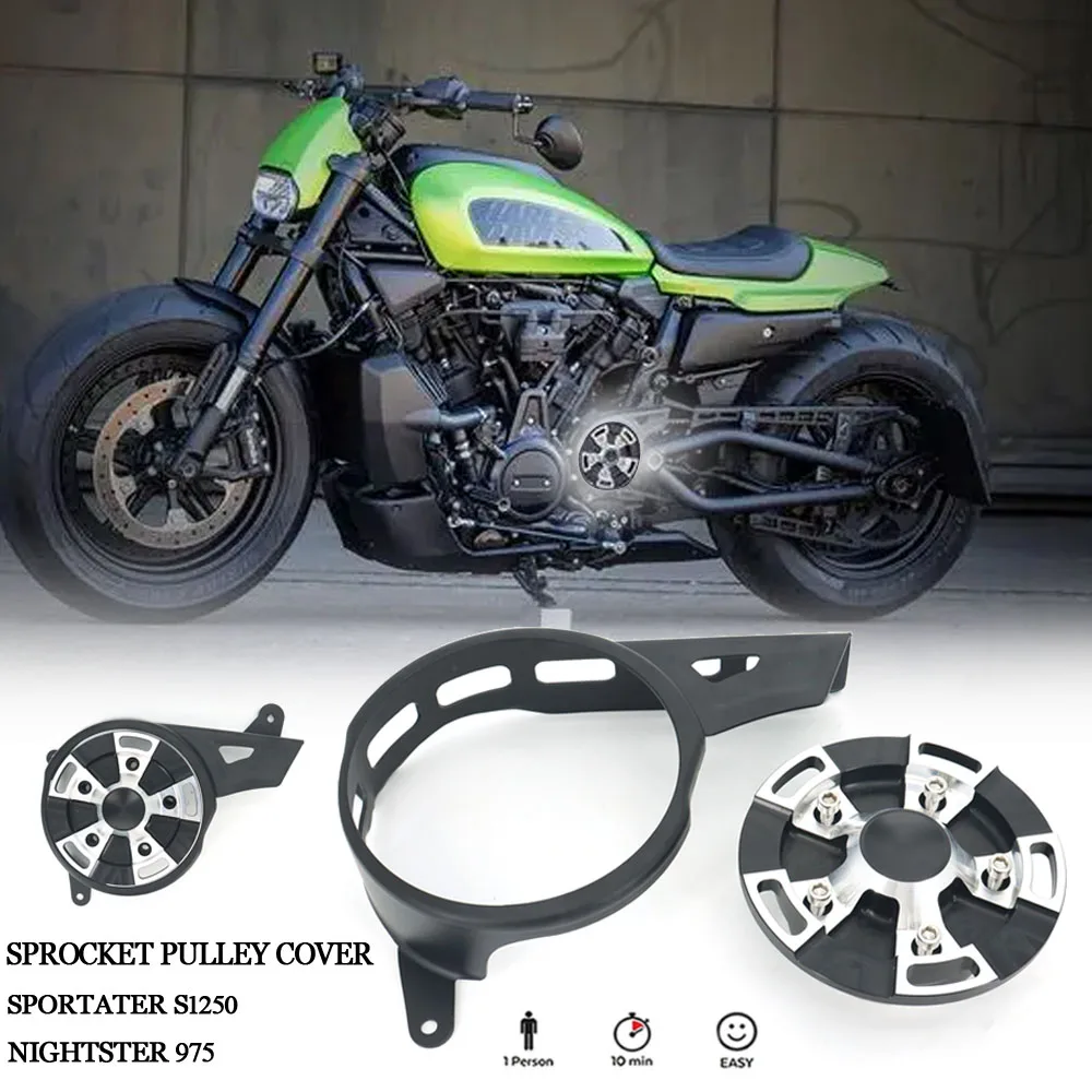 Для RH1250s Sportster S 1250 RH975 Nightster 975 2022 2021 мотоциклетный передний черный приводной шкив комплекты верхней крышки двигателя
Для RH1250s Sportster S 1250 RH975 Nightster 975 2022 2021 мотоциклетный передний черный приводной шкив комплекты верхней крышки двигателя