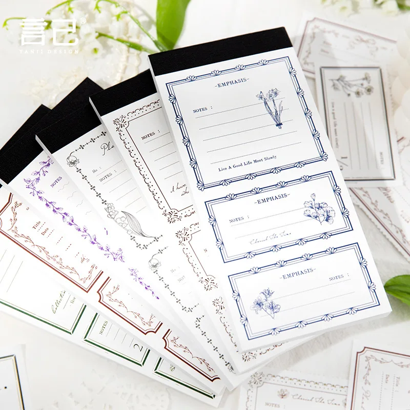 50pcs/lot Memo Pads Material Paper Vintage Plant Junk Journal Scrapbooking Cards Retro Background Decoration Paper
50pcs/lot Memo Pads Material Paper Vintage Plant Junk Journal Scrapbooking Cards Retro Background Decoration Paper