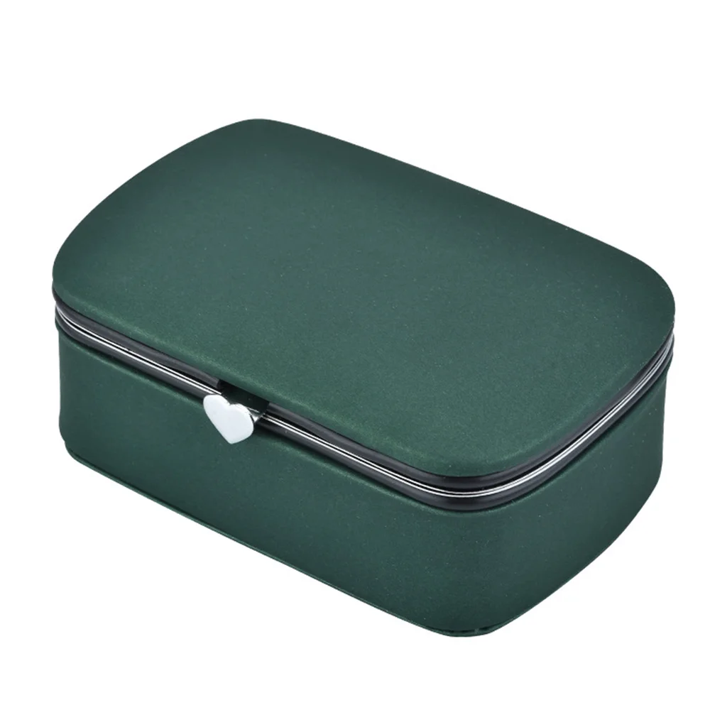 Portable PU Jewelry Box Travel Mini Korean Earrings Ring Jewelry Storage Box Women's Gift
Portable PU Jewelry Box Travel Mini Korean Earrings Ring Jewelry Storage Box Women's Gift