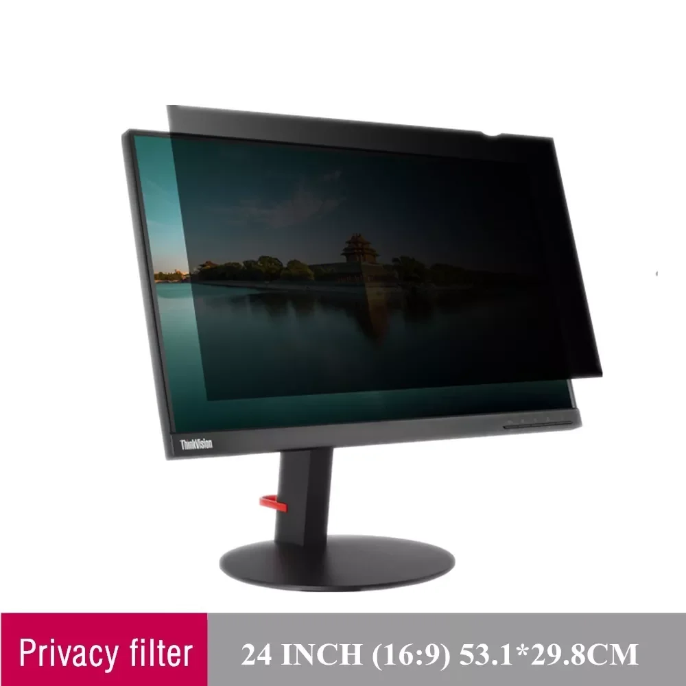 New 24 inch Original Privacy Screen Filter Anti-Glare Protective film for 16:9 Widescreen Computer 531mm* 298mm
New 24 inch Original Privacy Screen Filter Anti-Glare Protective film for 16:9 Widescreen Computer 531mm* 298mm