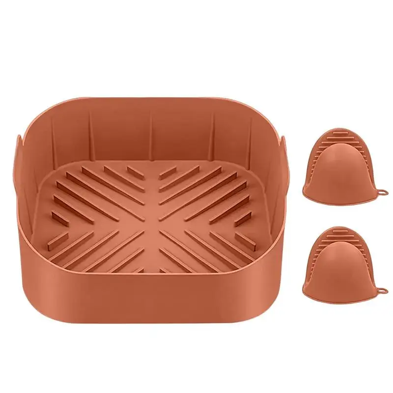 Silicone Liners For Air Fryer Square Silicone Air Fryer Insert Accessories Silicone Baking Tray Cooking Oven Accessories Air
Silicone Liners For Air Fryer Square Silicone Air Fryer Insert Accessories Silicone Baking Tray Cooking Oven Accessories Air