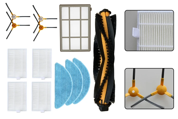 Central Brush Mop Cloth Primary Filter For ABIR X5,X6,X8 Robot Vacuum Cleaner Household Supplies Drop Shipping
Central Brush Mop Cloth Primary Filter For ABIR X5,X6,X8 Robot Vacuum Cleaner Household Supplies Drop Shipping