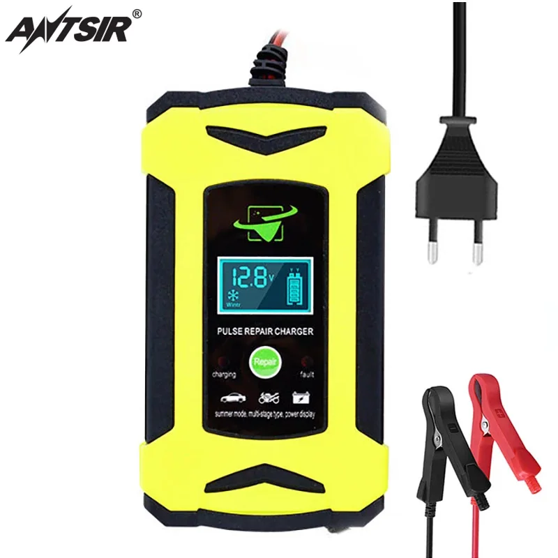 12V 6A Автомобильное зарядное устройство 10AH-100AH Smart Fast Wet Автоматические зарядные устройства Зарядное устройство для сухого свинцово-кислотно...
12V 6A Автомобильное зарядное устройство 10AH-100AH Smart Fast Wet Автоматические зарядные устройства Зарядное устройство для сухого свинцово-кислотно...