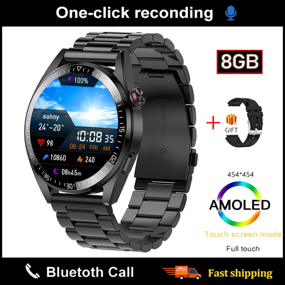 Смарт-часы AMOLED с поддержкой Bluetooth, 8 ГБ, TWS-наушники
Смарт-часы AMOLED с поддержкой Bluetooth, 8 ГБ, TWS-наушники