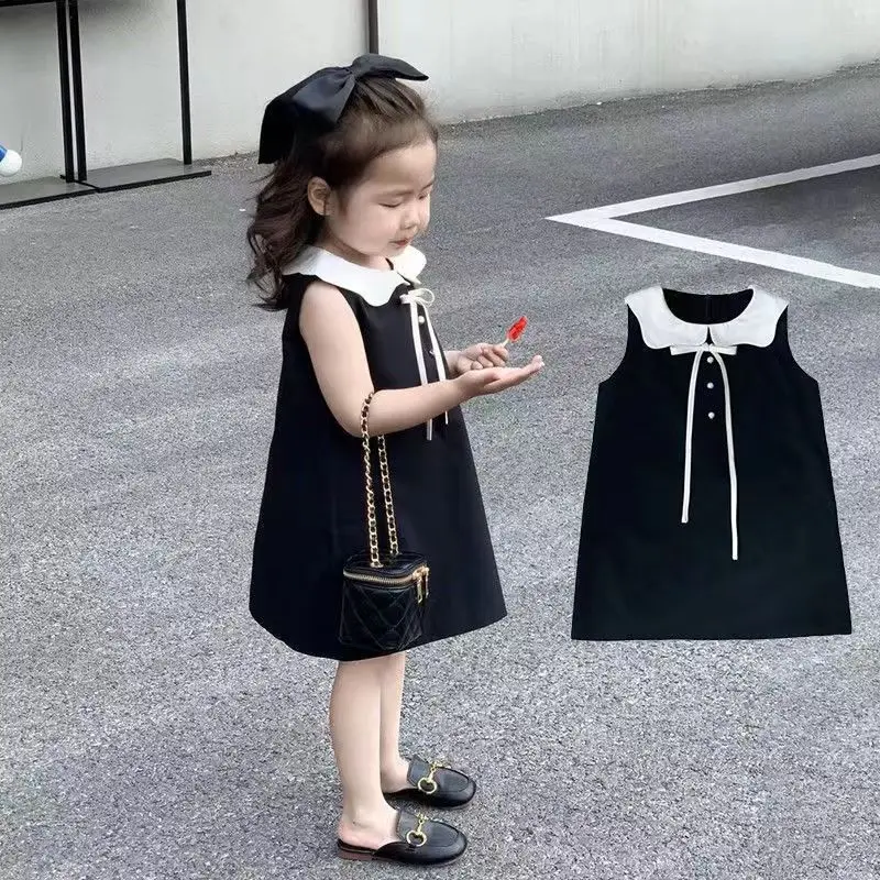 Kids Girls Classic Little Black Dress Girls Sleeveless Dress Girls Birthday Princess Dress Summer Tank Top Dress
Kids Girls Classic Little Black Dress Girls Sleeveless Dress Girls Birthday Princess Dress Summer Tank Top Dress