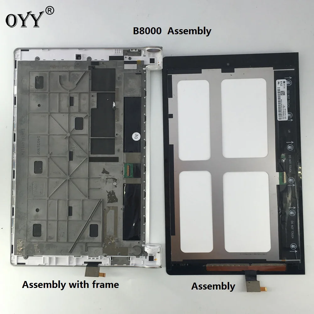 used parts LCD Display Panel Screen Monitor Touch Screen Digitizer Glass Assembly with frame 10.1" for Lenovo Yoga 10 B8000
used parts LCD Display Panel Screen Monitor Touch Screen Digitizer Glass Assembly with frame 10.1" for Lenovo Yoga 10 B8000