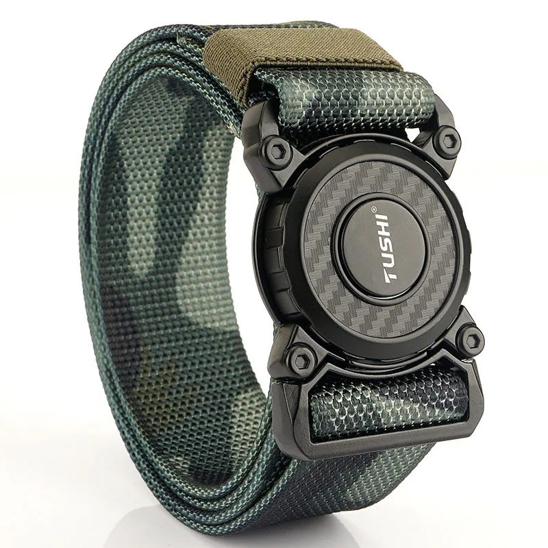 Luxury New Quick Release Button Insertion Tactical Nylon Belt Work Clothes Outdoor Training Belt Casual Men's Belt Wholesale
Luxury New Quick Release Button Insertion Tactical Nylon Belt Work Clothes Outdoor Training Belt Casual Men's Belt Wholesale