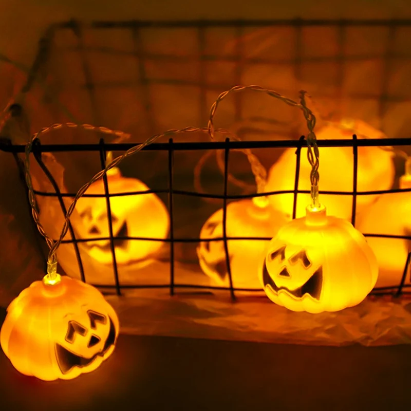 1.5m Halloween Decoration 10 LED String Lights Lantern Halloween Pumpkin Ghost Skeletons Bat Spider Home Party Decor Halloween
1.5m Halloween Decoration 10 LED String Lights Lantern Halloween Pumpkin Ghost Skeletons Bat Spider Home Party Decor Halloween