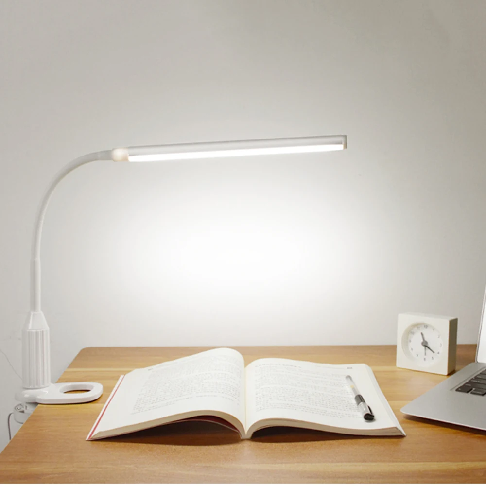 

5W 24 LEDs Eye Protect Table Lamp Stepless Dimmable Bendable USB Powered Touch Sensor Control LED Desk Lamp