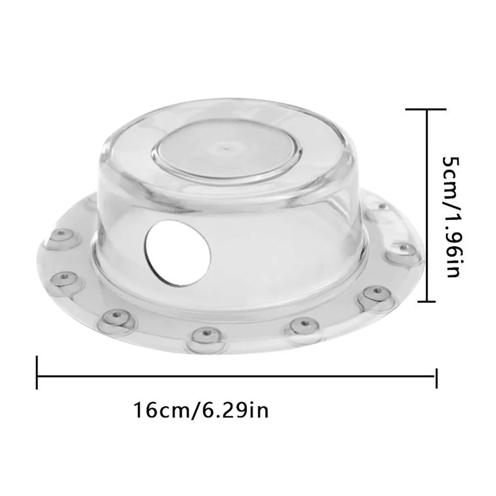 Overflow Drain Trim Bathtub Drain Cover 1 X 16x16x5cm Clear Strong Suction Cups Ultra-Tight Seal Bathroom Office
Overflow Drain Trim Bathtub Drain Cover 1 X 16x16x5cm Clear Strong Suction Cups Ultra-Tight Seal Bathroom Office