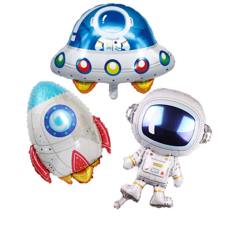 3D Rocket Balloons Astronaut Balloon Outer Space Spaceship Rocket Ballon for Birthday Party Decorations Boy Kids Baloons Toys
3D Rocket Balloons Astronaut Balloon Outer Space Spaceship Rocket Ballon for Birthday Party Decorations Boy Kids Baloons Toys