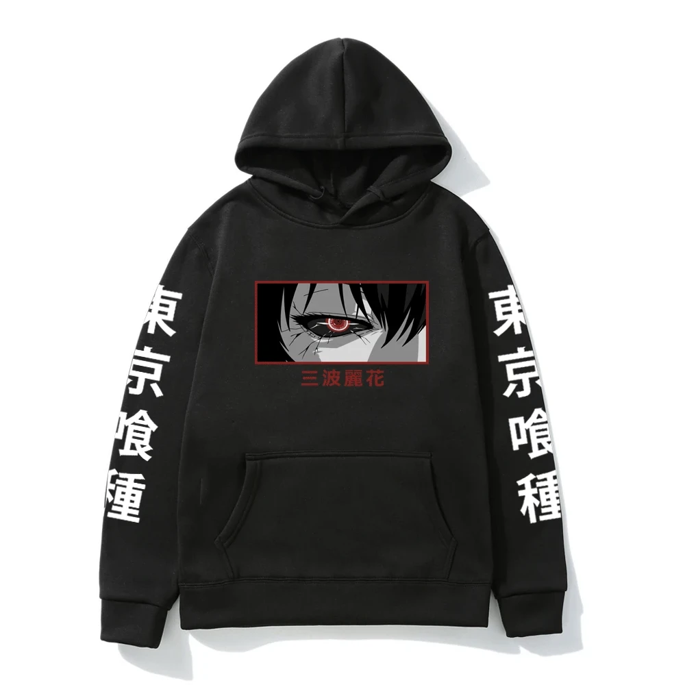 Tokyo Ghoul Kaneki Ken Anime Hoodie for Men Women Manga Graphic Print Sweatshirt Casual Hip Hop Long Sleeve Black Pullover Male
Tokyo Ghoul Kaneki Ken Anime Hoodie for Men Women Manga Graphic Print Sweatshirt Casual Hip Hop Long Sleeve Black Pullover Male