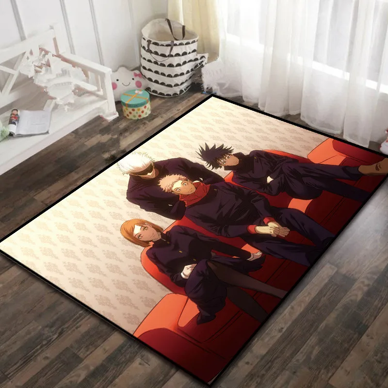 Cartoon Jujutsu Kaisen Floor Rug Carpet Bedroom Doormat Non-slip Mat Boys Girl Kids Play Gift 
Cartoon Jujutsu Kaisen Floor Rug Carpet Bedroom Doormat Non-slip Mat Boys Girl Kids Play Gift