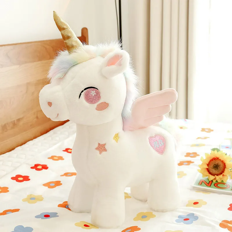 25-55cm Lovely Unicorn Plush Doll Toy Soft Cartoon Stuffed Animal Horse Toy Room Decor Cute Kid children Girl Birthday Xams Gift
25-55cm Lovely Unicorn Plush Doll Toy Soft Cartoon Stuffed Animal Horse Toy Room Decor Cute Kid children Girl Birthday Xams Gift