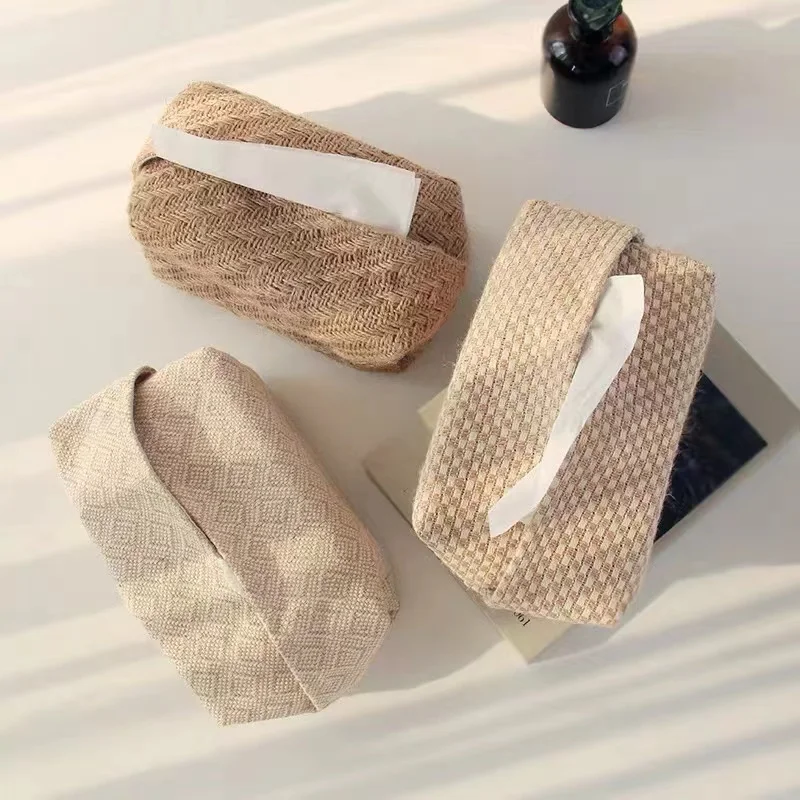 Japanese Case Napkin Holder Cotton and linen fabric paper box Living Room Table Tissue Boxes Container Home Car Papers Holder
Japanese Case Napkin Holder Cotton and linen fabric paper box Living Room Table Tissue Boxes Container Home Car Papers Holder