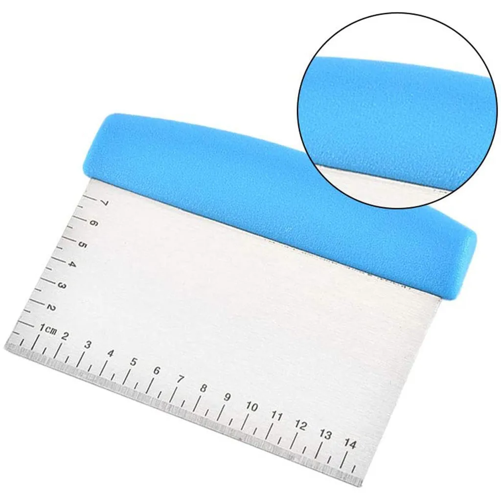 Скребок для теста для пиццы, нержавеющая сталь
Скребок для теста для пиццы, нержавеющая сталь