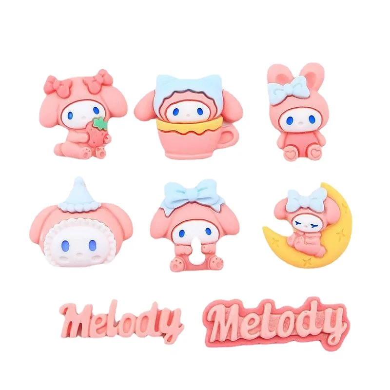 10Pcs Kawaii Sanrios My Melody Series Creative DIY Cream Glue Mobile Phone Case Refrigerator Sticker Cartoon Plastic Resin Patch
10Pcs Kawaii Sanrios My Melody Series Creative DIY Cream Glue Mobile Phone Case Refrigerator Sticker Cartoon Plastic Resin Patch