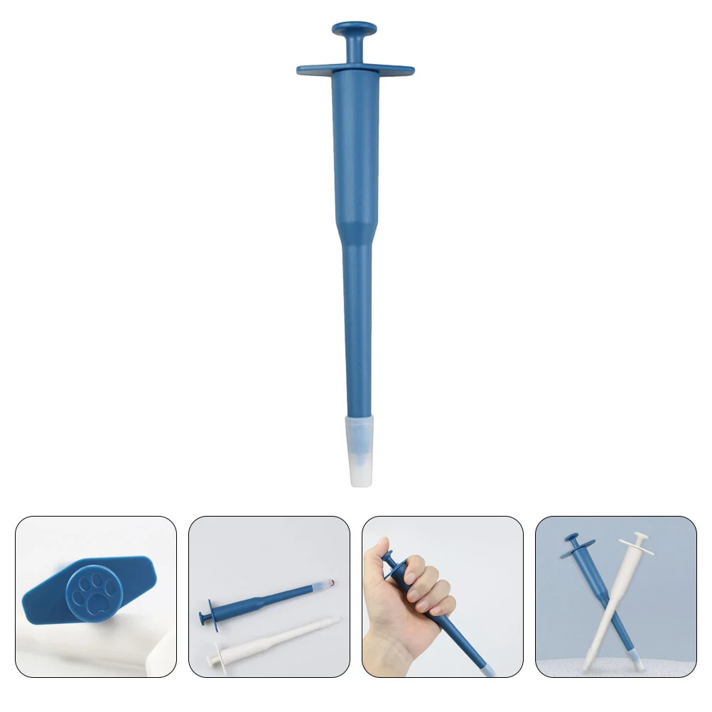 Piller Shooter: Feeder Cat Tablet Feeding Dispenser Tool for Small Kitten Puppy Blue
Piller Shooter: Feeder Cat Tablet Feeding Dispenser Tool for Small Kitten Puppy Blue