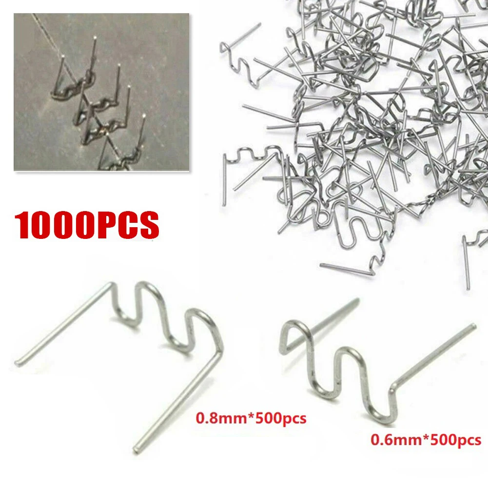 Staples Wave Staples Stapler 0.6/0.8mm 1000Pcs Stainless Steel For Car Bumper Hot Staples Pre-cut S Wave Silver
Staples Wave Staples Stapler 0.6/0.8mm 1000Pcs Stainless Steel For Car Bumper Hot Staples Pre-cut S Wave Silver