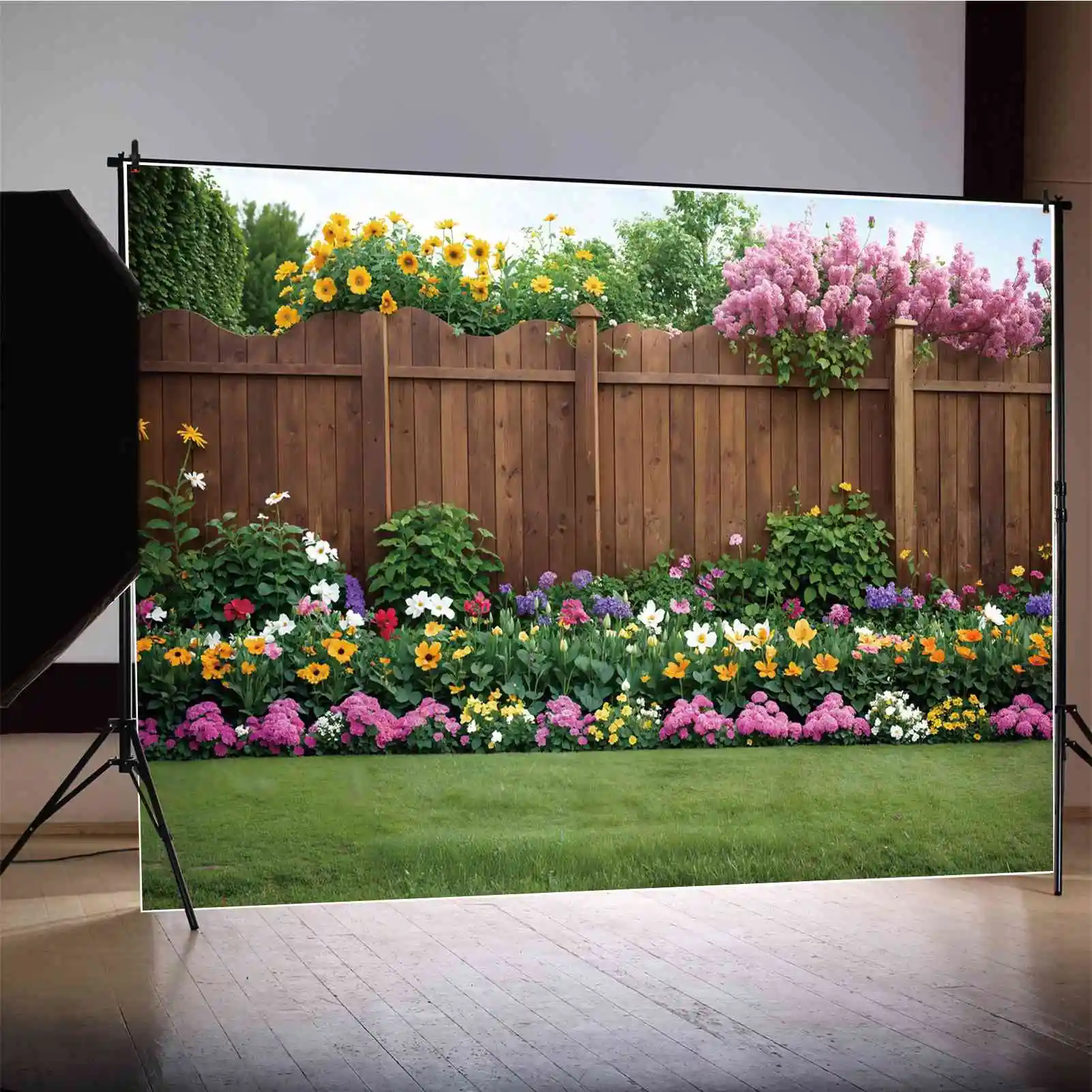 Spring Garden Wooden Wall Backdrops Photography Party Decoration Floral Scenery Personalized Baby Photo Background Banners
Spring Garden Wooden Wall Backdrops Photography Party Decoration Floral Scenery Personalized Baby Photo Background Banners