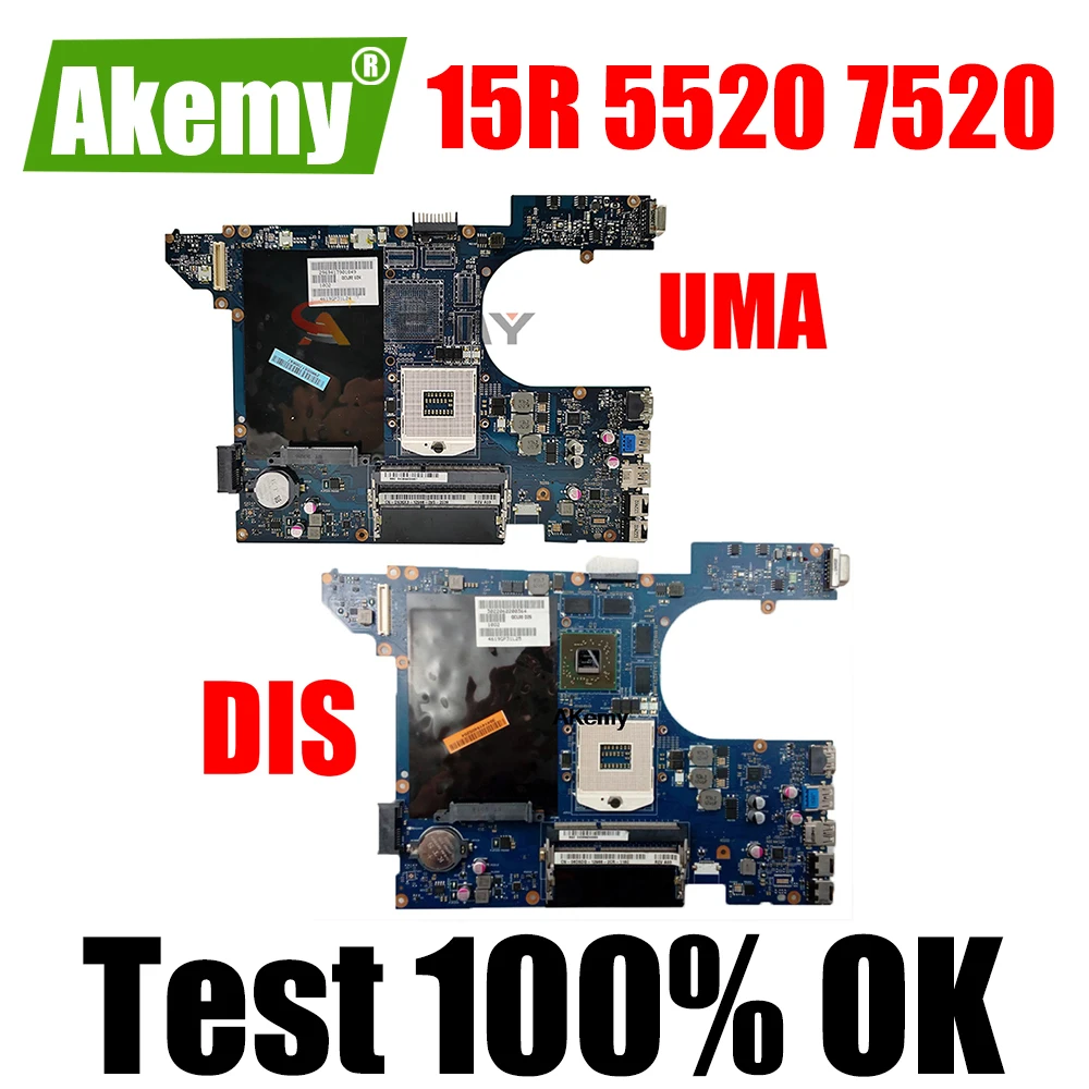 Akemy LA-8241P motherboard CN-06D5DG CN-0N35X3 for dell Inspiron 15R 5520 7520 laptop motherboard DIS or UMA 
Akemy LA-8241P motherboard CN-06D5DG CN-0N35X3 for dell Inspiron 15R 5520 7520 laptop motherboard DIS or UMA