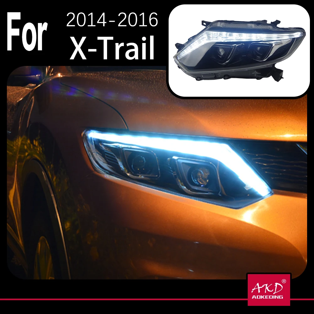 AKD Car Model headlights for Nissan X-trail Rouge LED Headlight 2014-2016 DRL Hid Option Head Lamp Angel Eye Beam Accessories
AKD Car Model headlights for Nissan X-trail Rouge LED Headlight 2014-2016 DRL Hid Option Head Lamp Angel Eye Beam Accessories