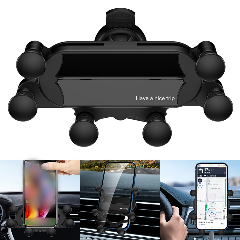 1PCS Car Mobile Phone Holder New Upgraded Gravity Bracket Air Outlet 120*55*95 Mm 360 ° Rotation Reserved For Charging Port
1PCS Car Mobile Phone Holder New Upgraded Gravity Bracket Air Outlet 120*55*95 Mm 360 ° Rotation Reserved For Charging Port