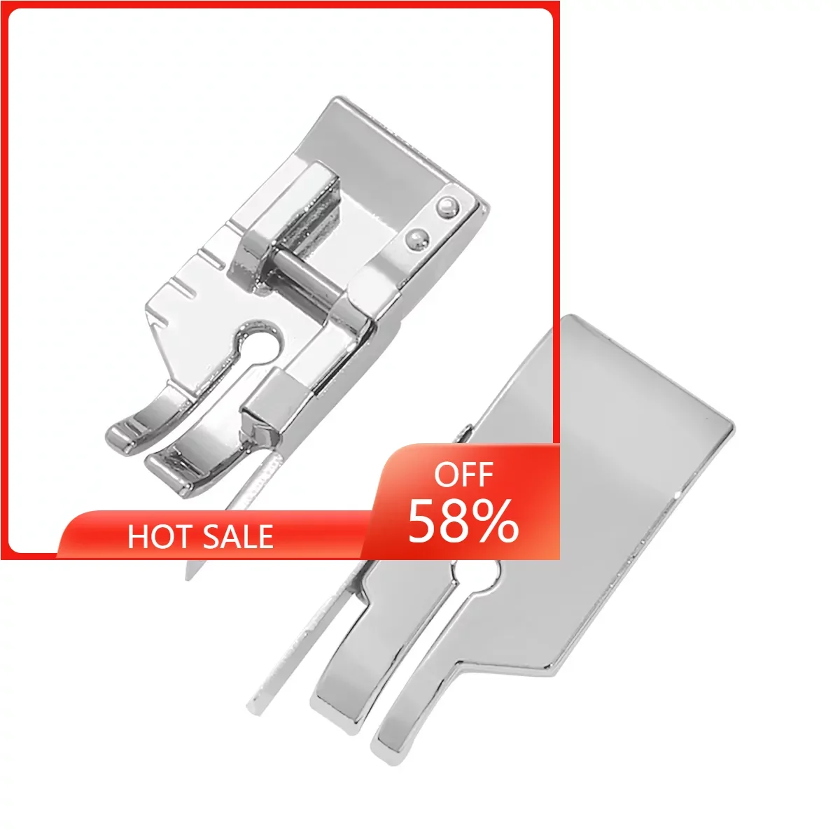 1/4 inch Patchwork Quilting Presser Foot with Edge Guide For Singer Brother Babylock Domestic Snap-on Sewing Machines
1/4 inch Patchwork Quilting Presser Foot with Edge Guide For Singer Brother Babylock Domestic Snap-on Sewing Machines