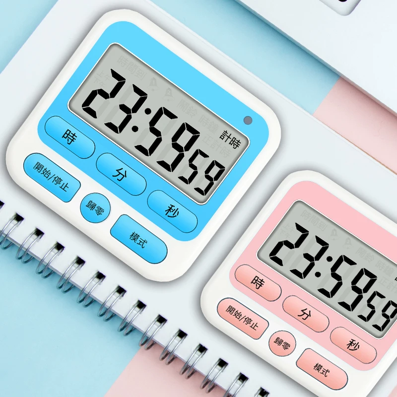 Timer with Flashing Light Cooking Kitchen Sport Study Game with Magnetic Countdown Alarm Clock Living Room Decoration
Timer with Flashing Light Cooking Kitchen Sport Study Game with Magnetic Countdown Alarm Clock Living Room Decoration