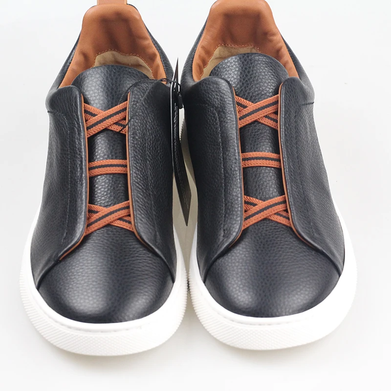Spring and Autumn New Genuine Leather High Quality Lacing Casual Flat Bottom Comfortable Versatile Business Men's Shoes 
Spring and Autumn New Genuine Leather High Quality Lacing Casual Flat Bottom Comfortable Versatile Business Men's Shoes