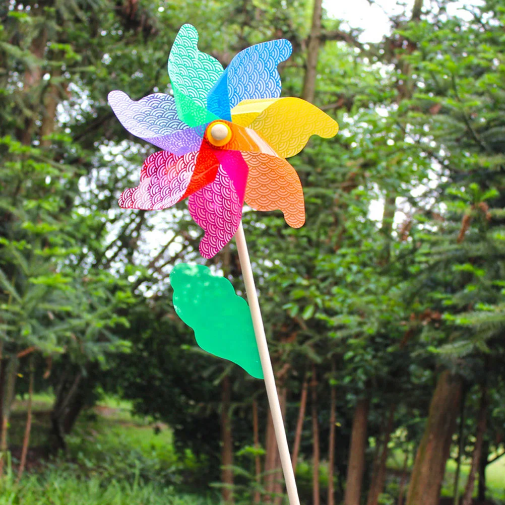 3 Pcs Colorful Windmill Outdoor Party Pinwheel Stripe Room Decor Garden Windmills Wood Scene
3 Pcs Colorful Windmill Outdoor Party Pinwheel Stripe Room Decor Garden Windmills Wood Scene