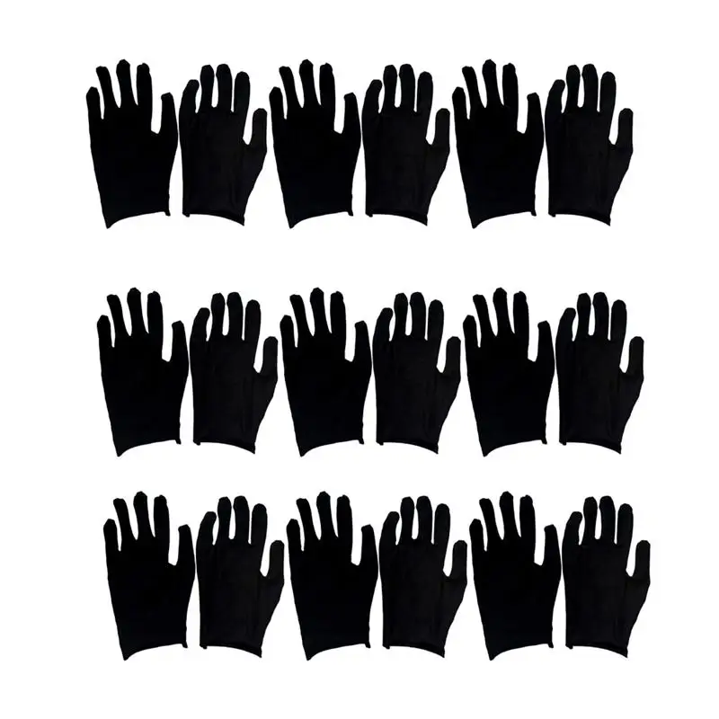 12 Pairs of Cotton Gloves Labour Protection Gloves Comfortable Working Gloves Hand Protection Gloves Black For Home Cleaning
12 Pairs of Cotton Gloves Labour Protection Gloves Comfortable Working Gloves Hand Protection Gloves Black For Home Cleaning