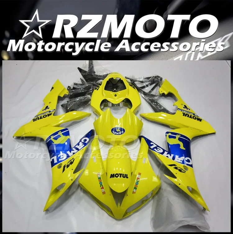 Injection Mold New ABS Motorcycle Fairings Kit Fit for YAMAHA YZF 1000 - R1 2004 2005 2006 04 05 06 Bodywork Set Yellow
Injection Mold New ABS Motorcycle Fairings Kit Fit for YAMAHA YZF 1000 - R1 2004 2005 2006 04 05 06 Bodywork Set Yellow