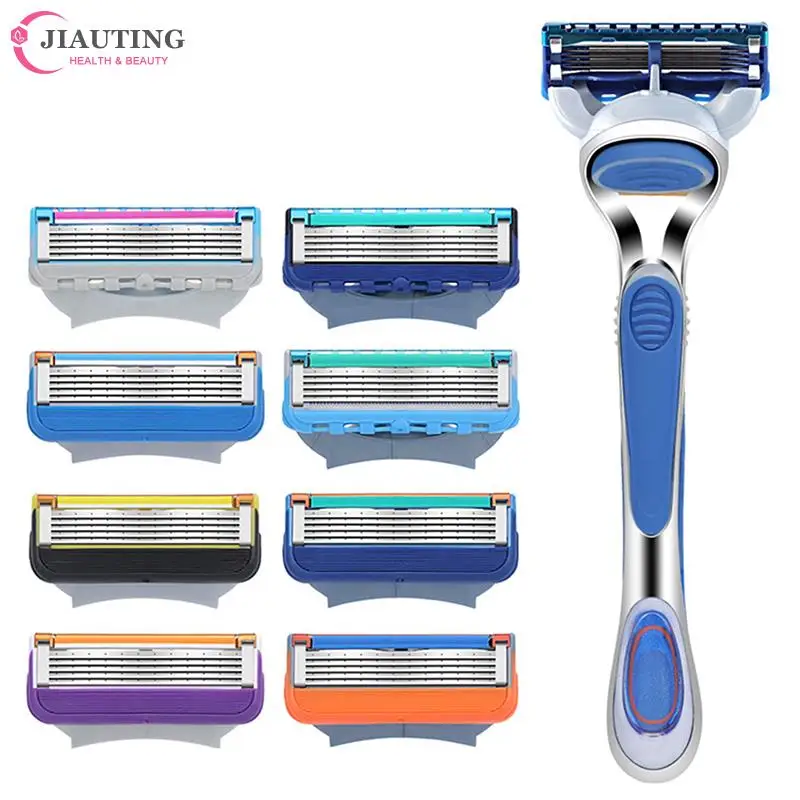 4Pcs/Pack 5-Layer Razor Blades Refills Replacement Face Care Razor Blade Razor face razor maquina para depilar hombre блейды
4Pcs/Pack 5-Layer Razor Blades Refills Replacement Face Care Razor Blade Razor face razor maquina para depilar hombre блейды