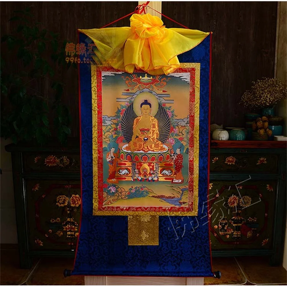 Настенная картина Sakyamuni Buddha Thangka, тибетская позолоченная Настенная картина Sakyamuni
Настенная картина Sakyamuni Buddha Thangka, тибетская позолоченная Настенная картина Sakyamuni