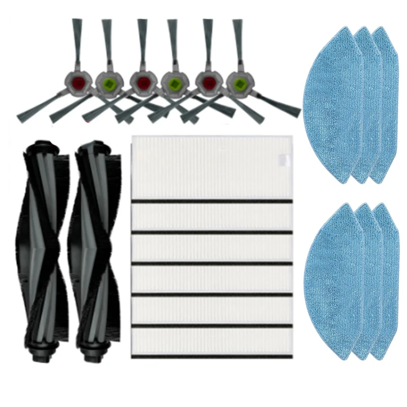 Main Side Brush Hepa Filter Mop Cloths Rag Replacement For Ecovacs Deebot OZMO U2 / U2 Pro Robot Vacuum Cleaner Parts
Main Side Brush Hepa Filter Mop Cloths Rag Replacement For Ecovacs Deebot OZMO U2 / U2 Pro Robot Vacuum Cleaner Parts