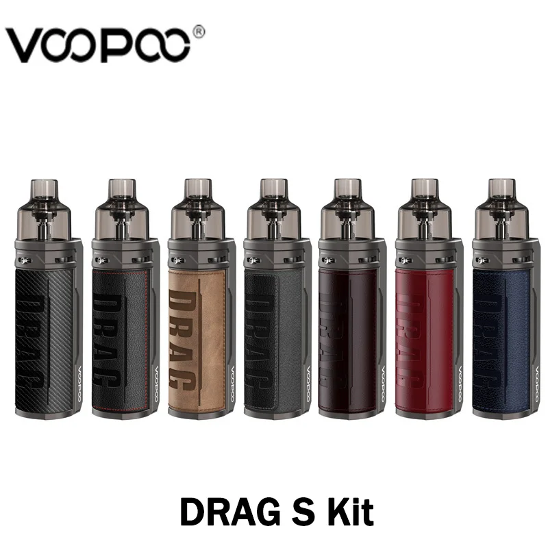 Original Voopoo Drag S Pod Mod Kit with 4.5ml Pod Cartridge 2500mAh Battery PnP-VM5 Coil
Original Voopoo Drag S Pod Mod Kit with 4.5ml Pod Cartridge 2500mAh Battery PnP-VM5 Coil