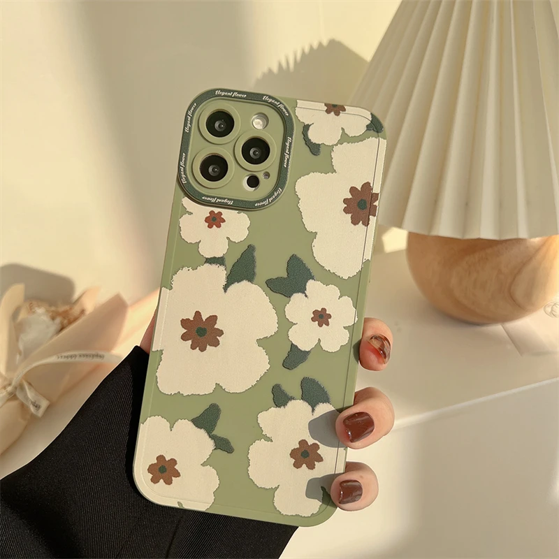 Flower Print Covers IPhone 14 13 12 11 Pro Max I Phone X XR Luxury Silicone Aesthetic Shockproof Iphone Case Silicone
Flower Print Covers IPhone 14 13 12 11 Pro Max I Phone X XR Luxury Silicone Aesthetic Shockproof Iphone Case Silicone