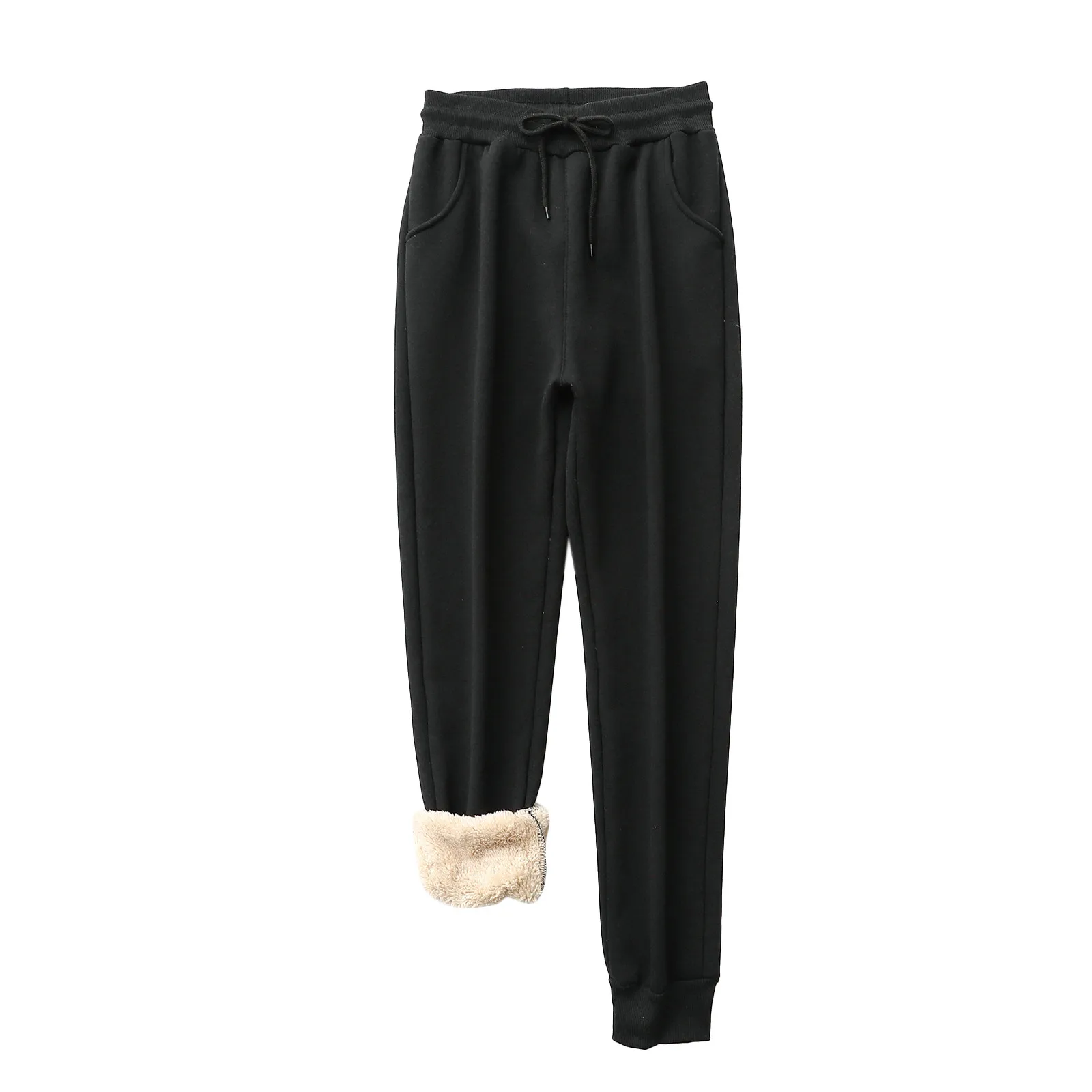 Casual Trousers With Pockets Velvet Women Pants Long Warm Solid Color Winter Plus Keep Pants cargo pants trouser
Casual Trousers With Pockets Velvet Women Pants Long Warm Solid Color Winter Plus Keep Pants cargo pants trouser