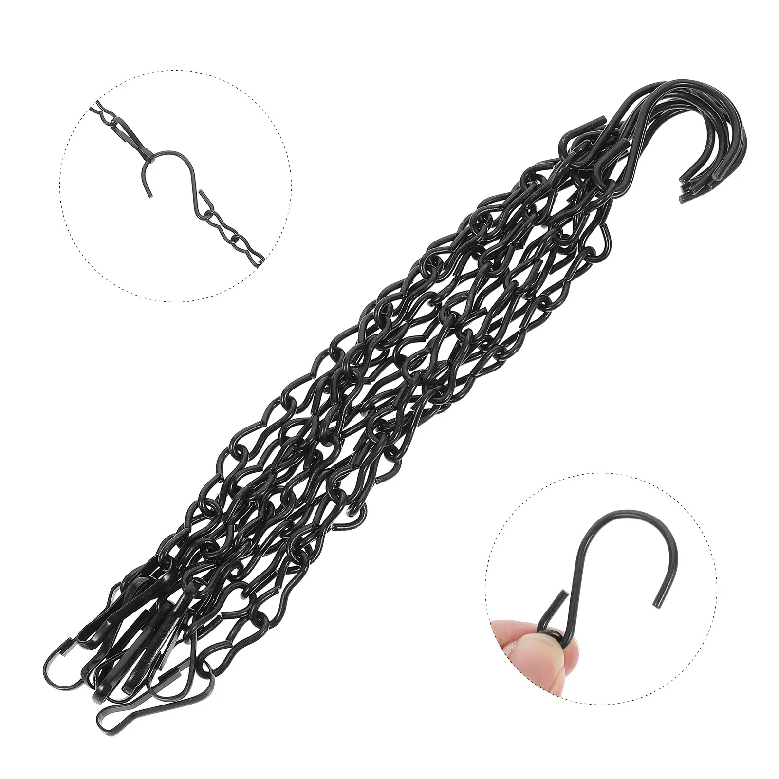 10pcs Hanging Chian for Flower Plants Pot Metal Wire Hanging Baske Chains with Hook Flower Pot Replacement Chain Hanger
10pcs Hanging Chian for Flower Plants Pot Metal Wire Hanging Baske Chains with Hook Flower Pot Replacement Chain Hanger