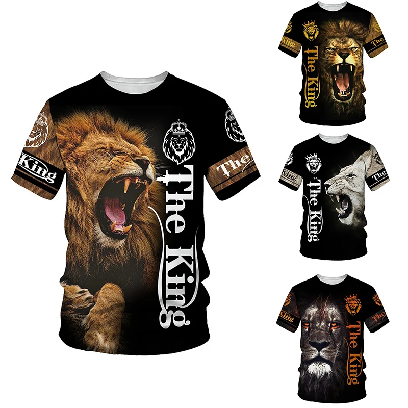 The Lion King T Shirt Men Oversized Summer Short Sleeve T-Shirts Round Neck Design T Shirt For Men Casual Fashion Streetwear Top
The Lion King T Shirt Men Oversized Summer Short Sleeve T-Shirts Round Neck Design T Shirt For Men Casual Fashion Streetwear Top