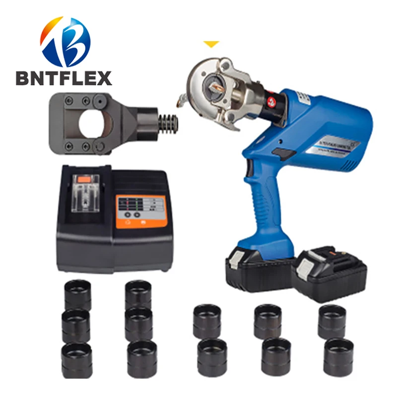 18v Battery rechargeable cordless Crimping Tools Electric Hydraulic cable wire copper terminals press and cutter
18v Battery rechargeable cordless Crimping Tools Electric Hydraulic cable wire copper terminals press and cutter