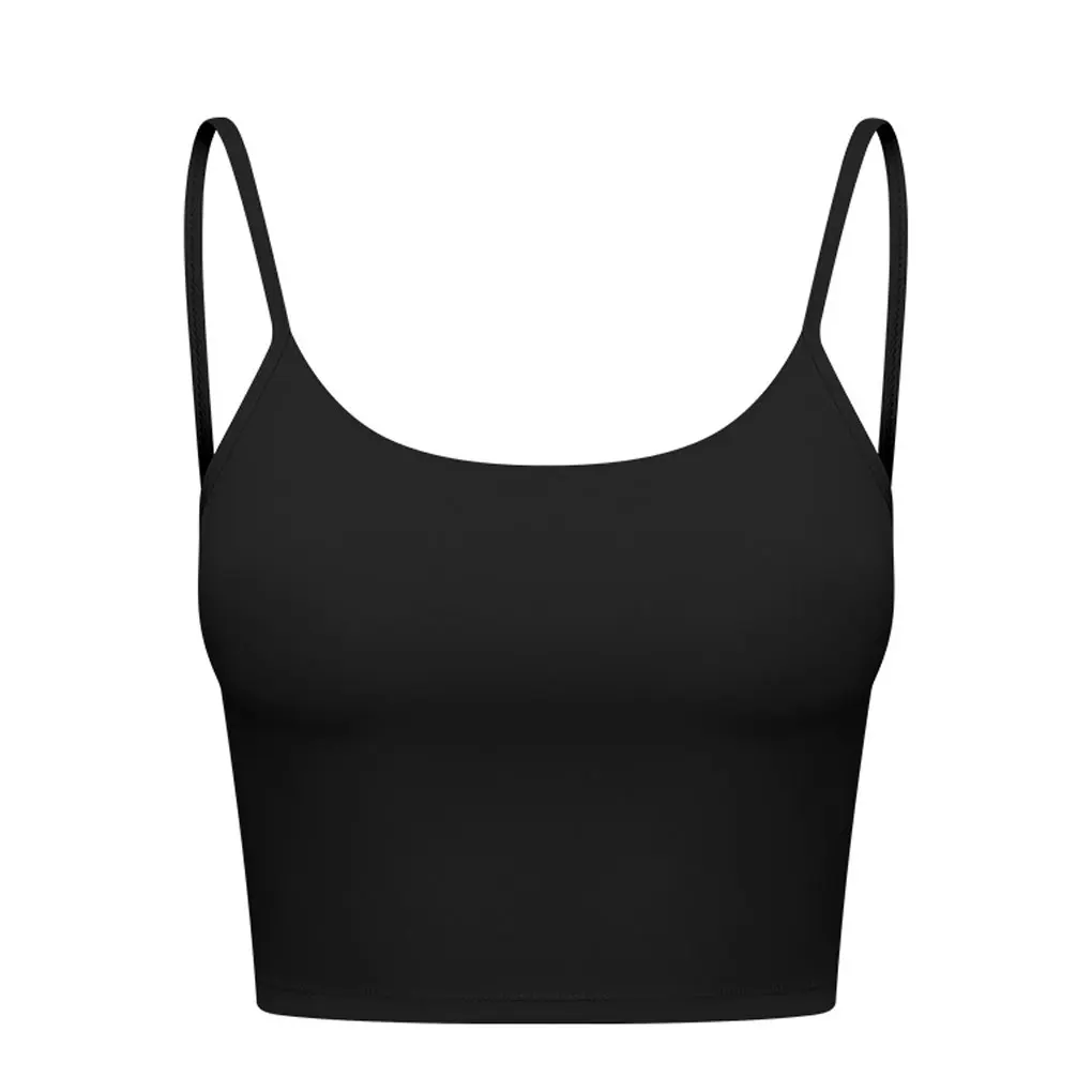 Tank Top Sports Bra Fitness Vest Washable Running Clothing Exquisite Halter Tops Resilience Multipurpose Jogging Black
Tank Top Sports Bra Fitness Vest Washable Running Clothing Exquisite Halter Tops Resilience Multipurpose Jogging Black