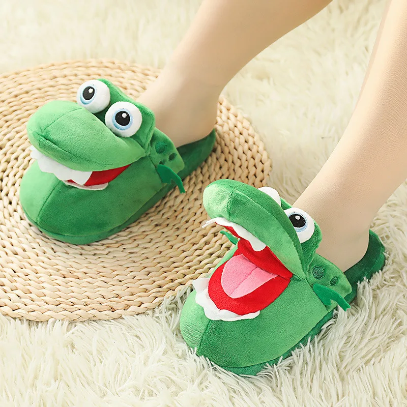 New Cartoon Slippers for Women Plush Warm Fuzzy Mouth Slipper Women's Winter House Frog Shoes Slides Girl Soft Home Footwear
New Cartoon Slippers for Women Plush Warm Fuzzy Mouth Slipper Women's Winter House Frog Shoes Slides Girl Soft Home Footwear