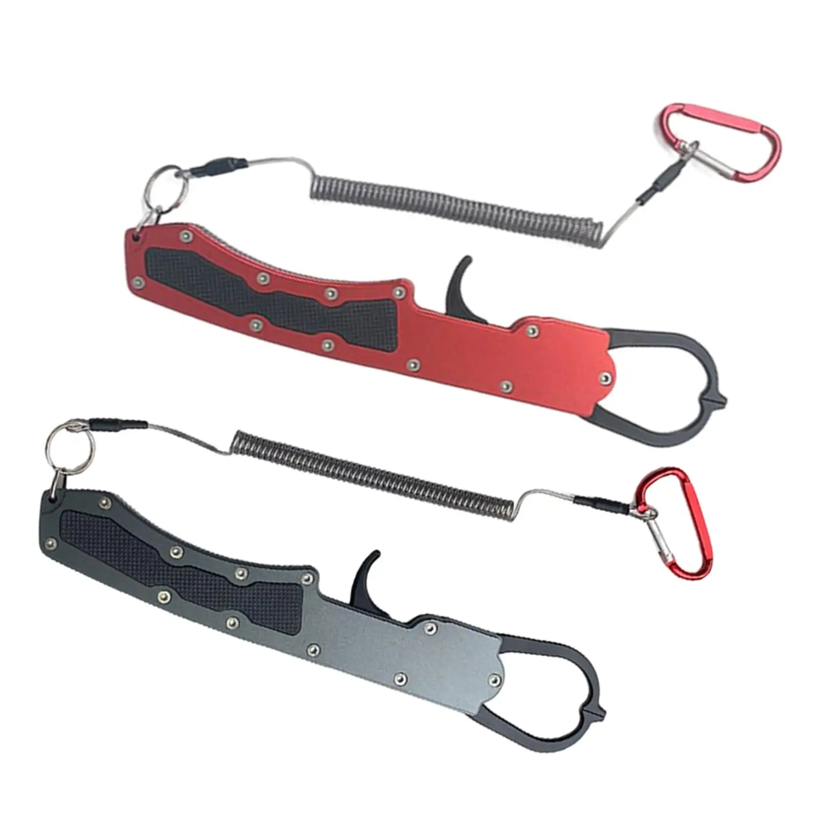 Fish Gripper Pliers Holder Tool Fish Mouth Grabber Non Slip Anti Lost Rope Aluminum Alloy Fishing Gripper for Fishing
Fish Gripper Pliers Holder Tool Fish Mouth Grabber Non Slip Anti Lost Rope Aluminum Alloy Fishing Gripper for Fishing