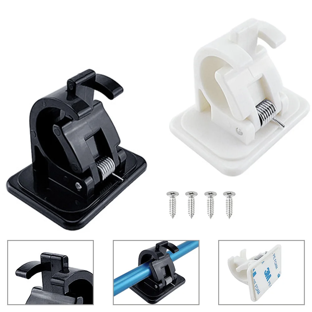 Rods Clips Rack Holder Wall Mounted Fishing Pole Clamp High-quality ABS Materials Practical 2022 High Quality Hot Sale New
Rods Clips Rack Holder Wall Mounted Fishing Pole Clamp High-quality ABS Materials Practical 2022 High Quality Hot Sale New