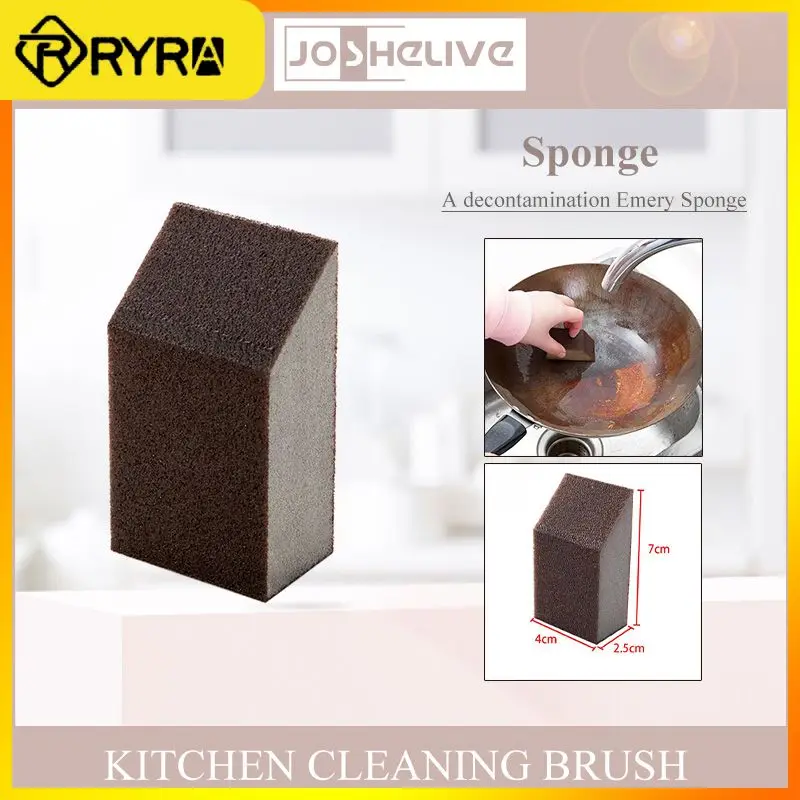 5PCS Alumina Emery Sponge brush Brown Emery Sponge Dishwashing Brush Eraser Kitchen Pot Except Rust Cleaning Kitchen Accessory
5PCS Alumina Emery Sponge brush Brown Emery Sponge Dishwashing Brush Eraser Kitchen Pot Except Rust Cleaning Kitchen Accessory