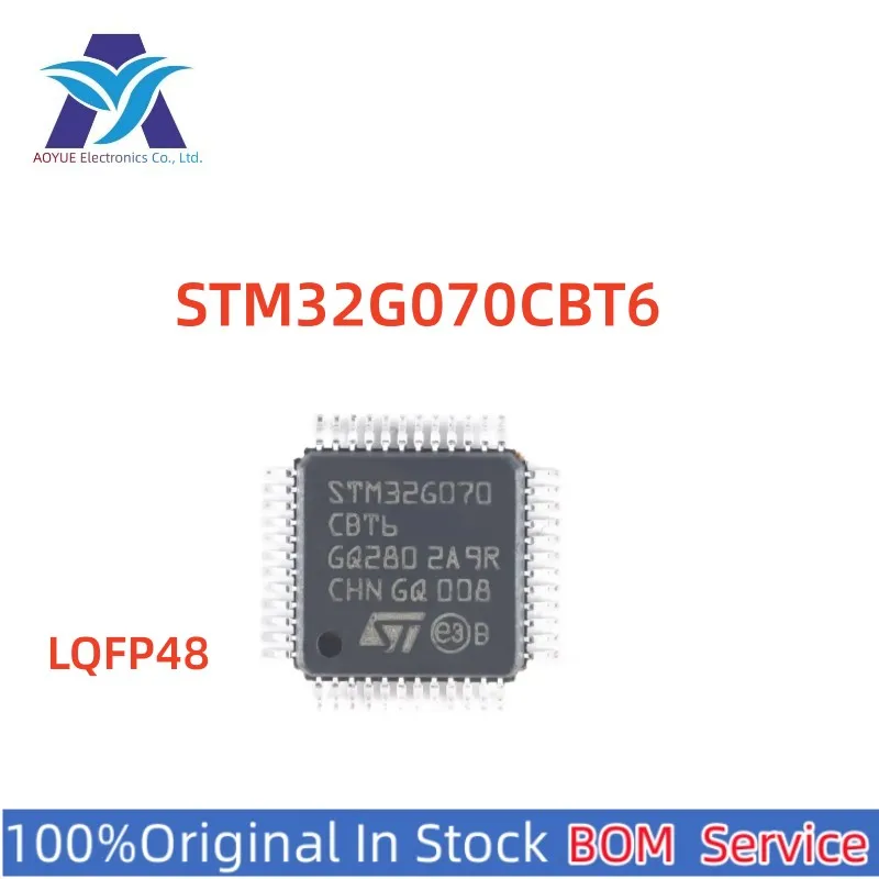 New Original Stock IC Electronic Components STM32G070CBT6 STM32G STM32G070 CBT6 LQFP48 Microcontroller IC One Stop BOM Service
New Original Stock IC Electronic Components STM32G070CBT6 STM32G STM32G070 CBT6 LQFP48 Microcontroller IC One Stop BOM Service