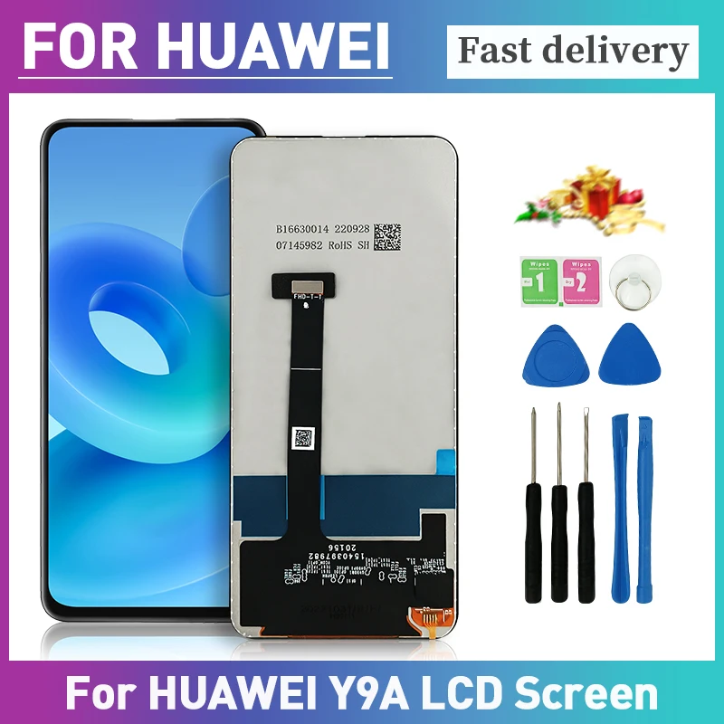 6,63 "ЖК-дисплей для Huawei Y9a дисплей 100% протестированный сенсорный экран ЖК сменный дигитайзер в сборе деталь FRL-22 
6,63 "ЖК-дисплей для Huawei Y9a дисплей 100% протестированный сенсорный экран ЖК сменный дигитайзер в сборе деталь FRL-22